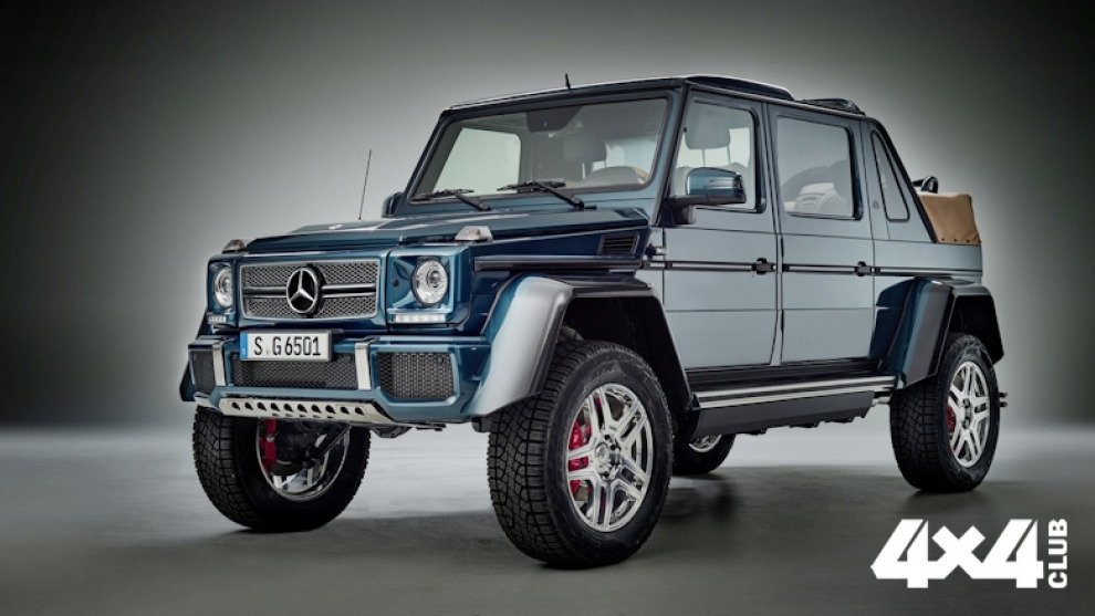 Первый внедорожник Maybach породнился с седаном S-класса