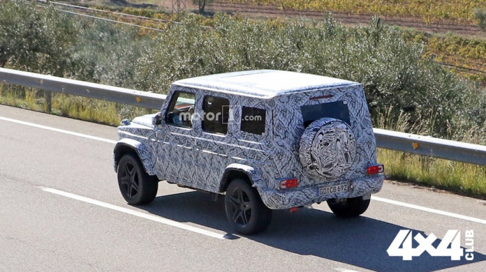 &quot;Горячий&quot; Mercedes-Benz G-класса вышел на тесты