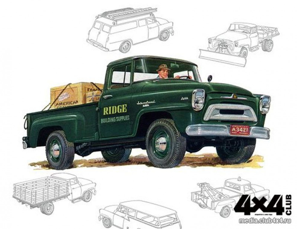 Пикапы International. Боевое прошлое и настоящее