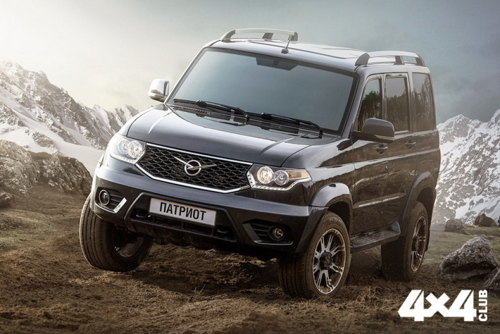 УАЗ выпустит новую спецсерию «Патриота» для фанатов футбола