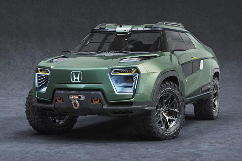 Концепт Honda Ridgeline сделает Tesla Cybertruck слишком скучным