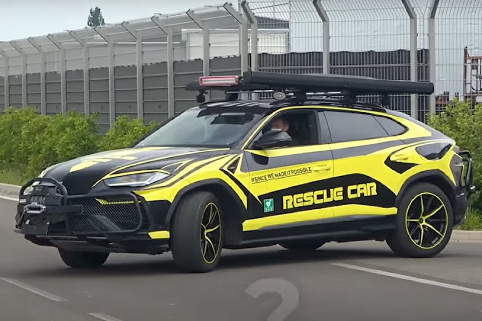 Lamborghini строит хардкорный Urus для спасения сверхбогатых (видео)