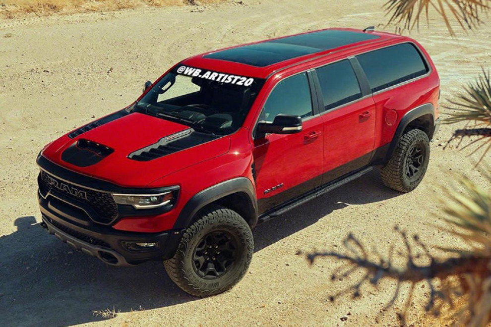 Из RAM TRX мог бы получиться идеальный внедорожник Ramcharger