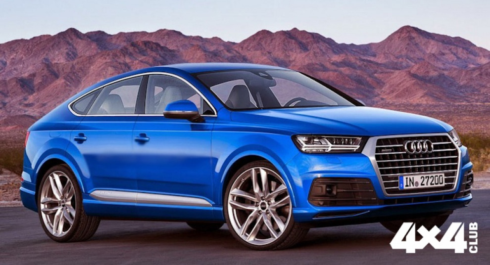 Внедорожное купе Audi Q8 уже в России