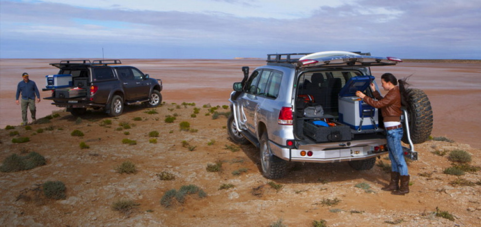 Система выдвижных полов для багажника с ящиками увеличенного объёма