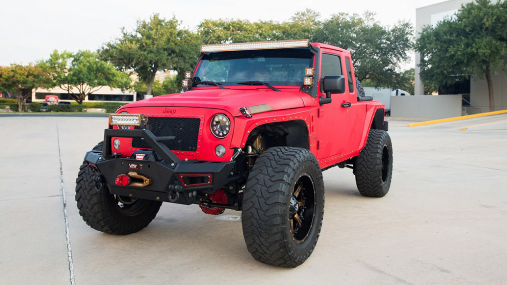 Кастомный Jeep Wrangler с 7-литровым V8