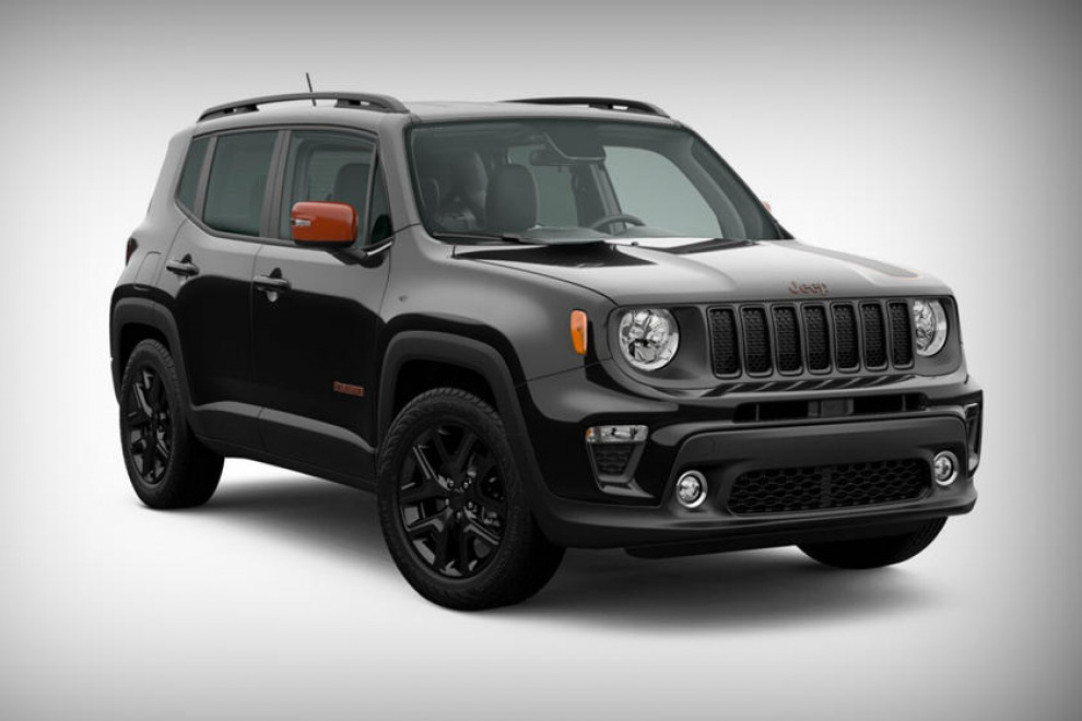 Спецверсия Jeep Renegade Orange. Правда он не совсем оранжевый
