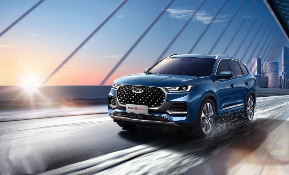 Полноприводный Chery Tiggo 8 Pro Max покажут 22 апреля
