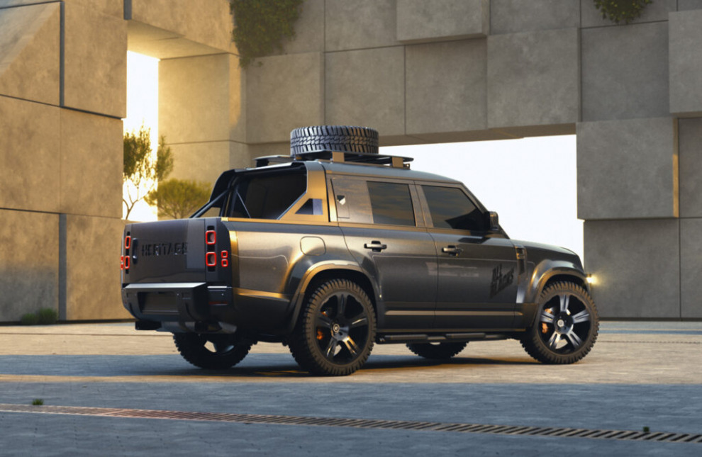 За 150 тысяч евро теперь можно купить Defender-пикап, который сам Land Rover так и не построил