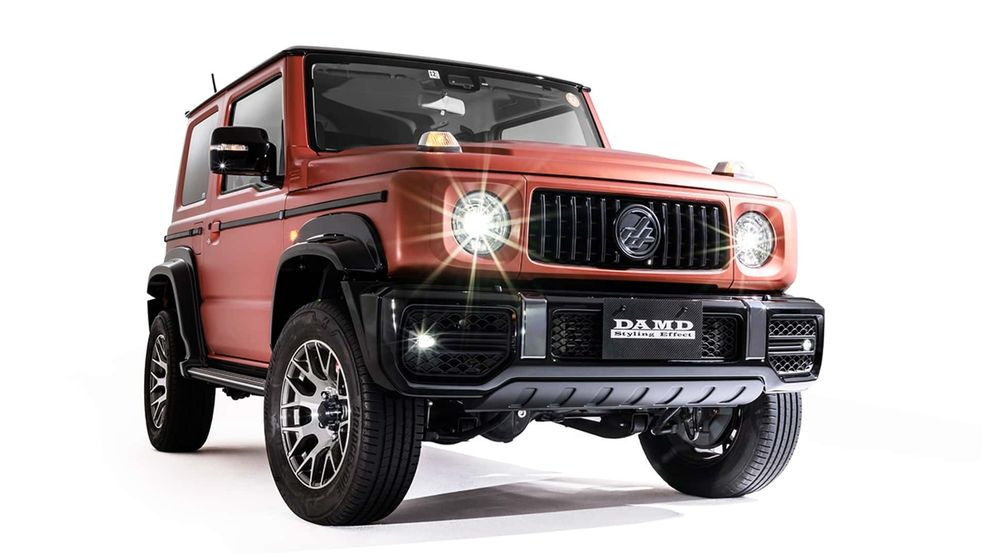 Всего за 4 500 евро Damd превратит ваш Suzuki Jimny в Mercedes-AMG 