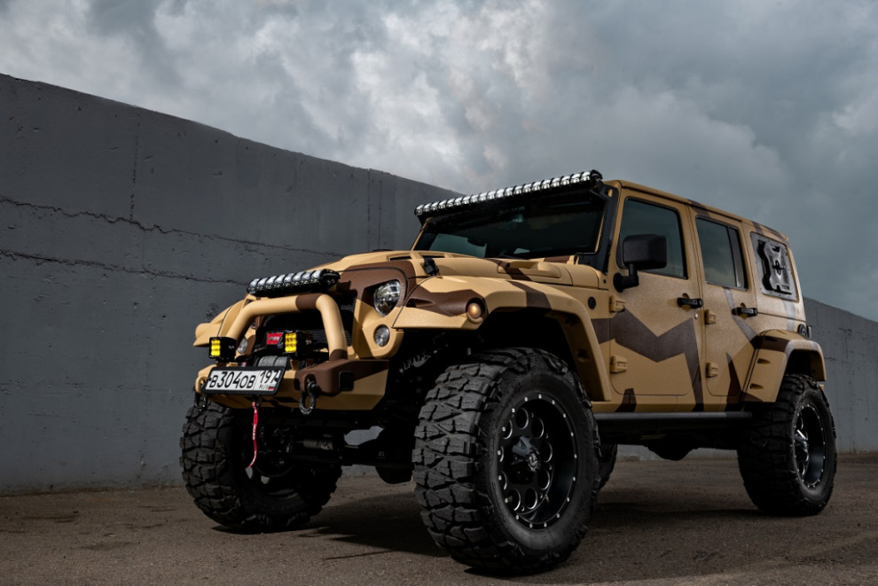 Как превратить Jeep Wrangler в игрушку