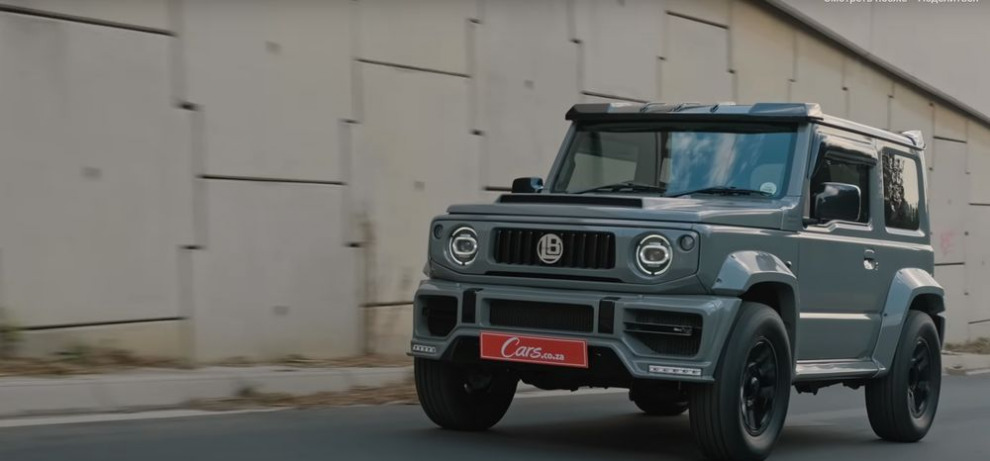 Race! представил очаровательный Jimny в костюме Mercedes AMG G63 (видео)