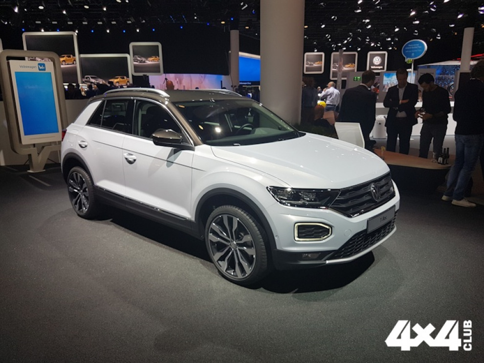 Volkswagen представил самый компактный кроссовер T-Roc