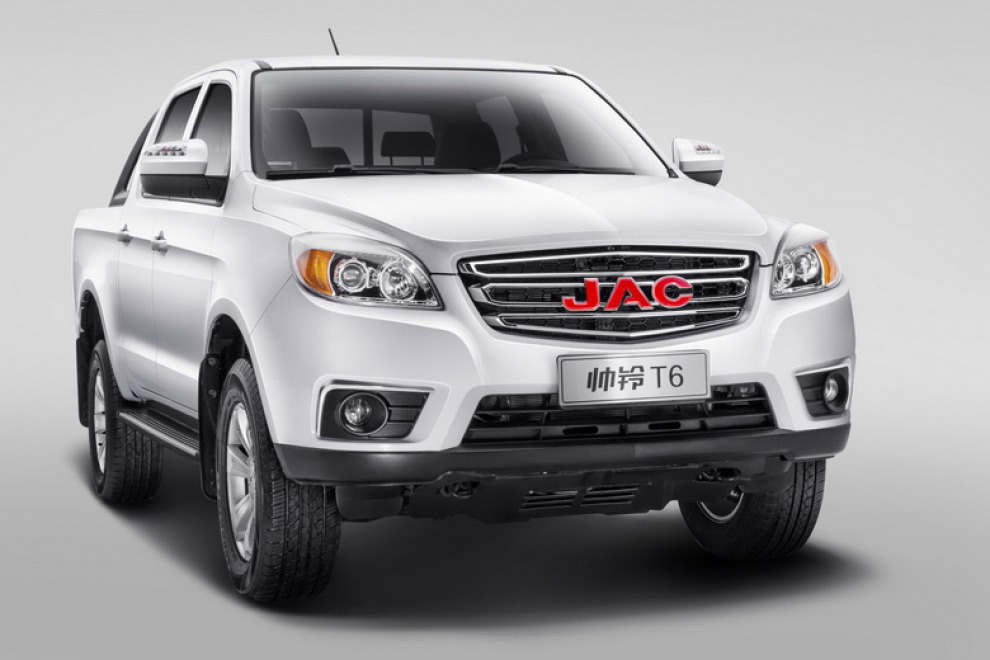 Пикап JAC T6 прошел сертификацию в России