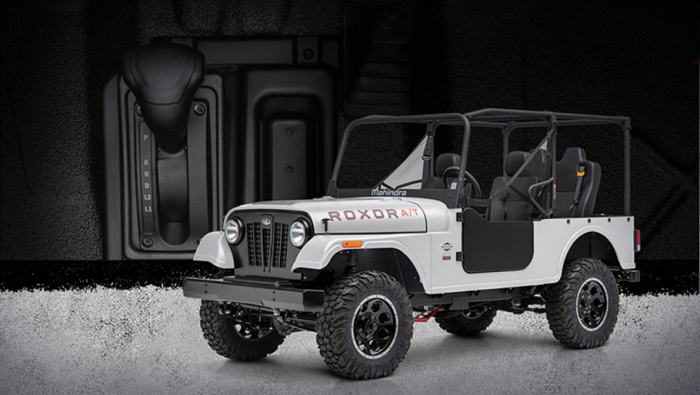 Внедорожник Mahindra Roxor разжился «автоматом»