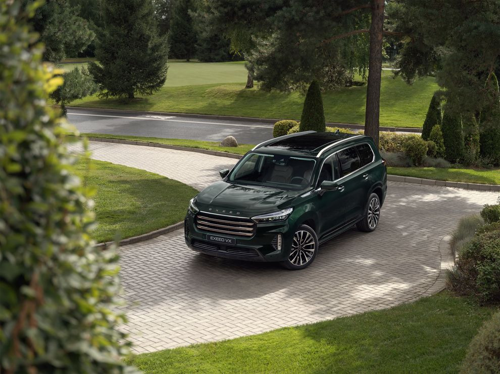 Лимитированная серия EXEED VX появилась в дилерских салонах