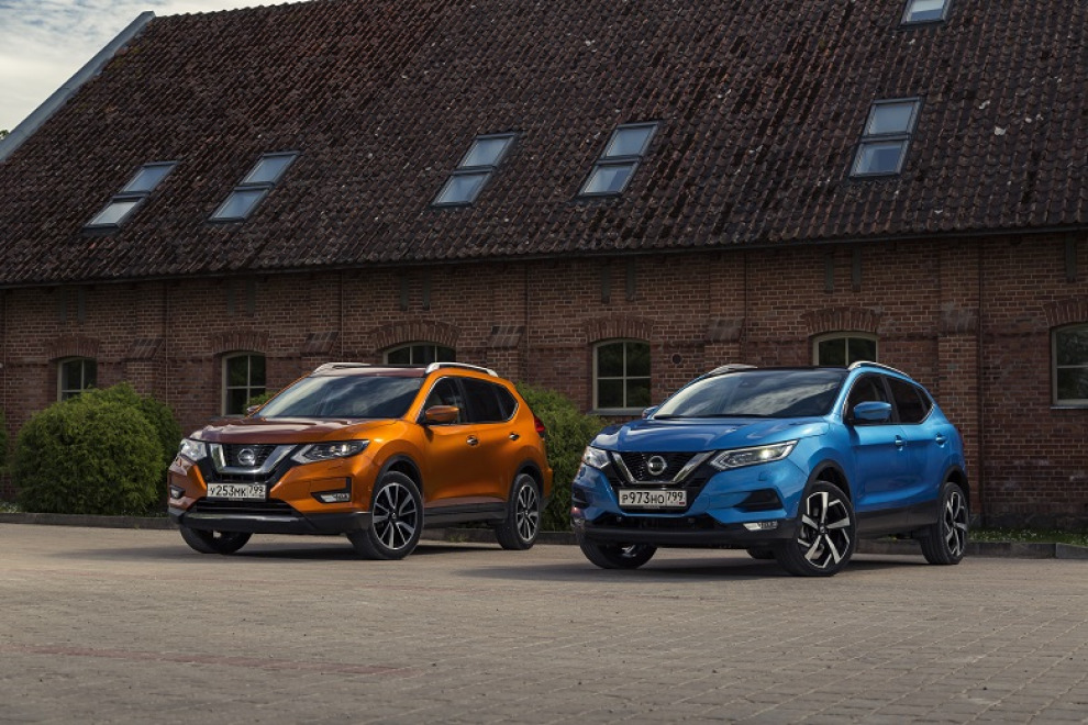 Хумус из моркови. Кроссоверы Nissan X-Trail и Qashqai стали ещё комфортнее