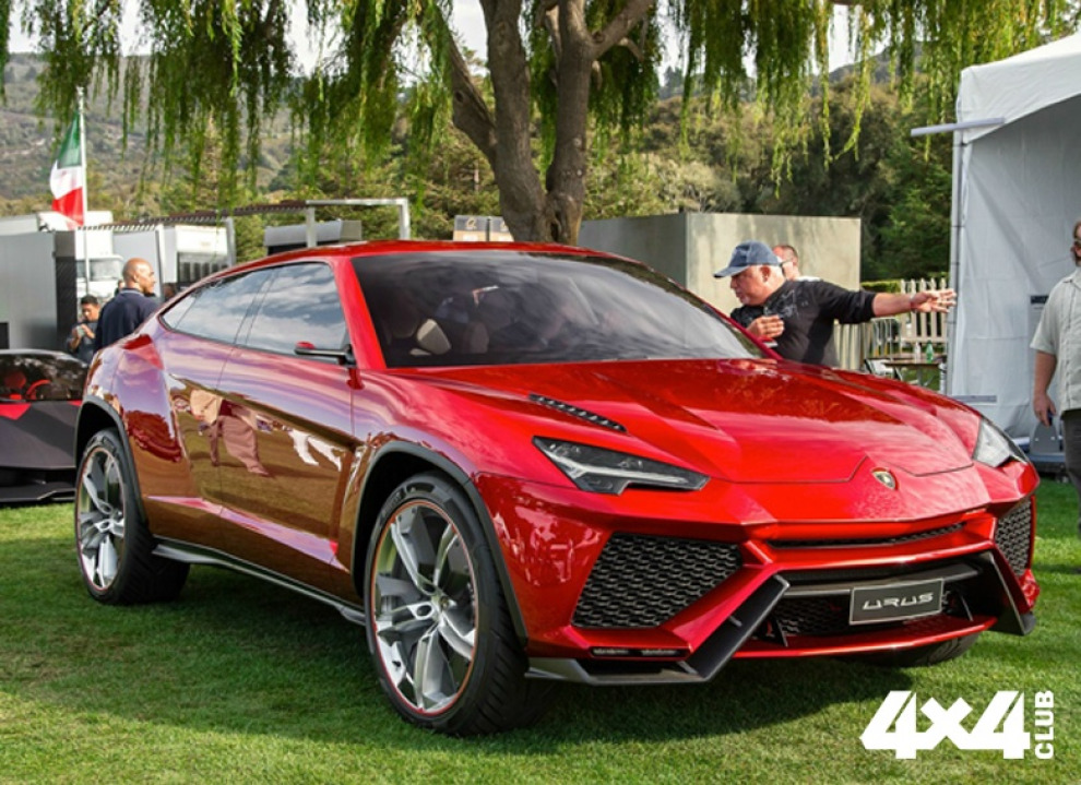 Новейший кроссовер от Lamborghini Urus показал себя в песчаных дюнах