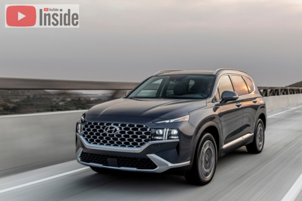 Hyundai начинает продвижение обновлённого кроссовера Santa Fe на российском рынке (видео)