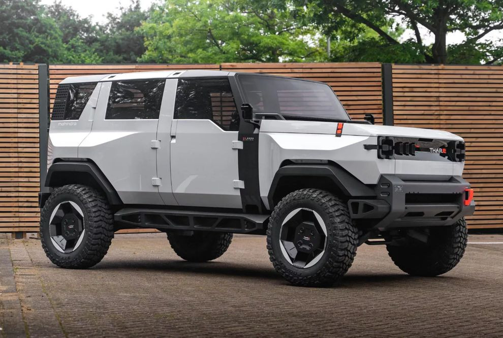 Mahindra Thar.e станет электрической альтернативой Jeep Wrangler