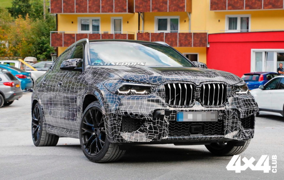 Шпионские фото BMW X6M