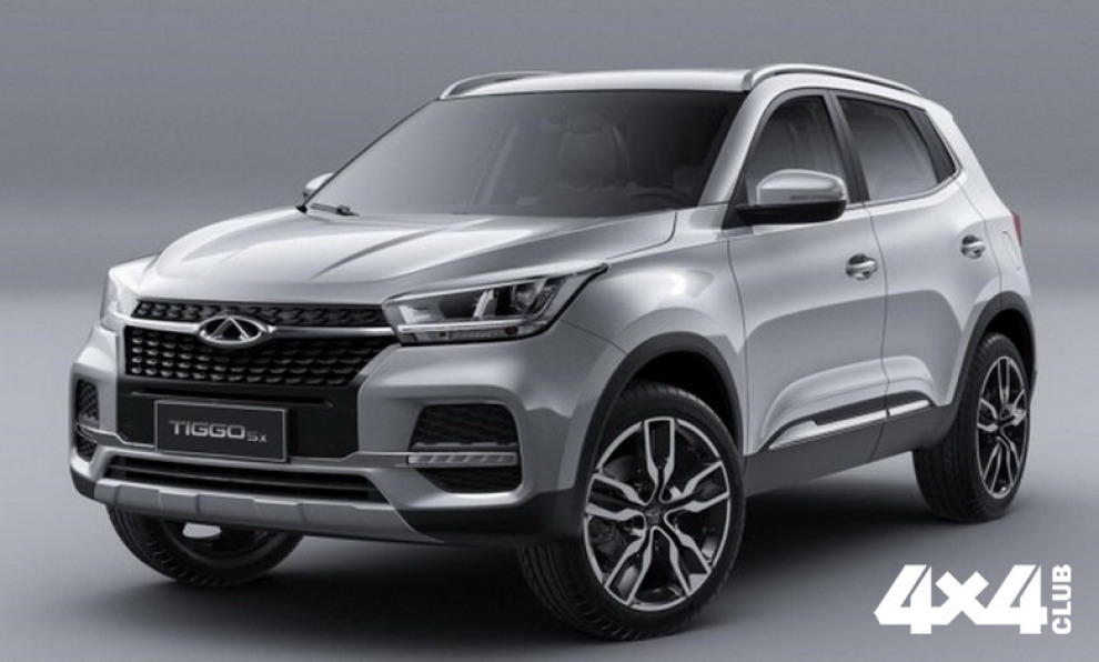 Chery Tiggo 5x получил новый дизайн