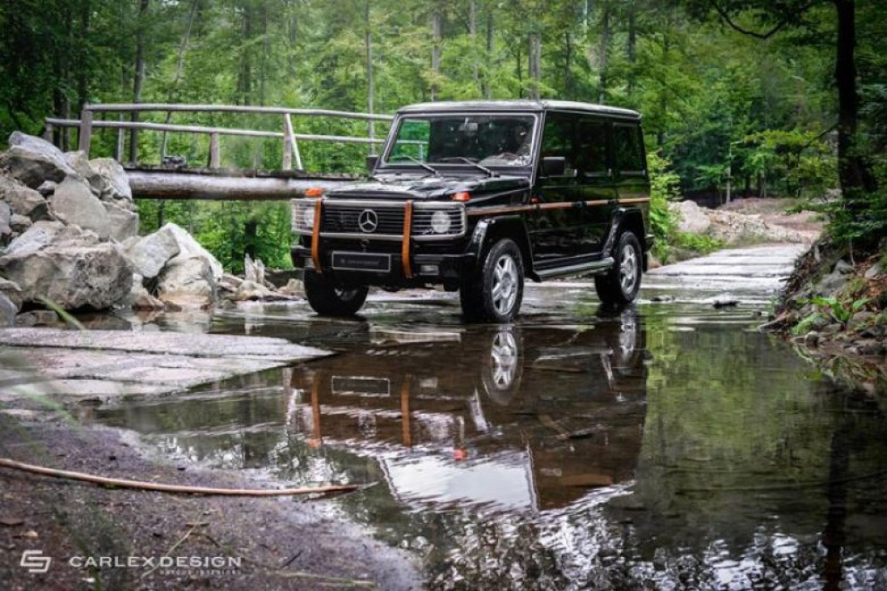 Mercedes-Benz G-Class в винтажном стиле