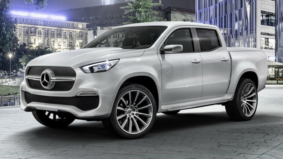 Пневматическая блокировка дифференциала для пикапов Mercedes-Benz X-класс