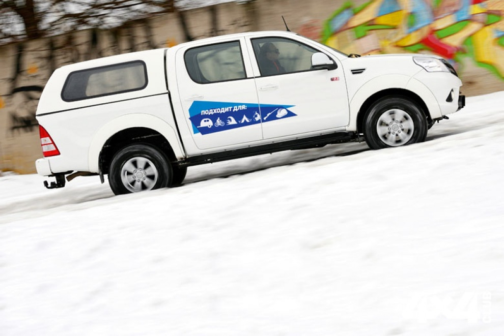 Ностальгически мужской пикап Foton Tunland выходит на российский рынок