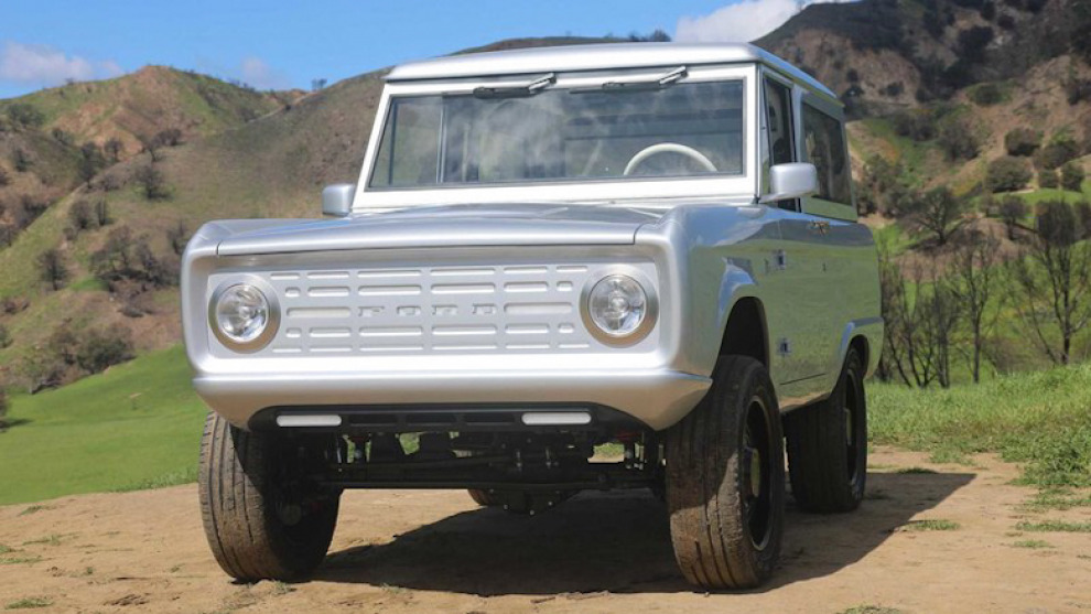 Представлен первый в мире полностью электрический Ford Bronco