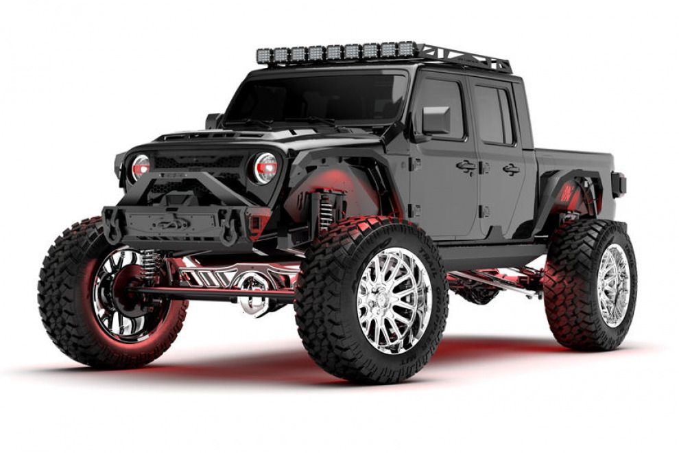 Колёсные диски, превращающие внедорожник в шоу-стоппер