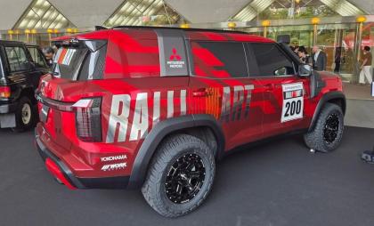 Mitsubishi показала раллийный концепт на базе нового Pajero