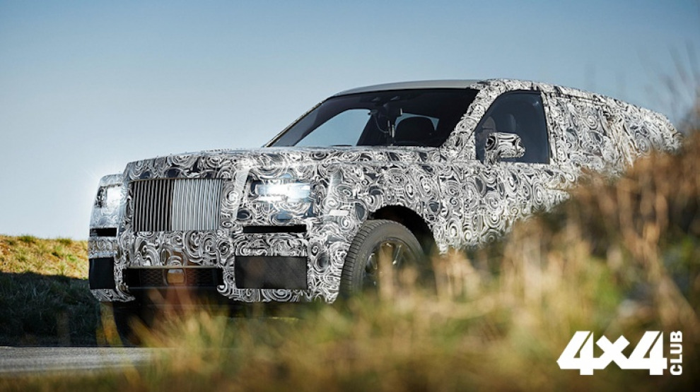 Rolls-Royce рассекретил кузов своего внедорожника