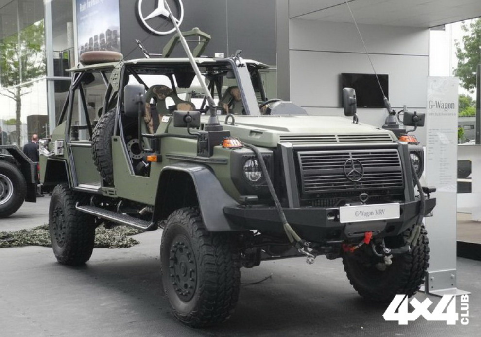 Mercedes-Benz построил особый военный внедорожник