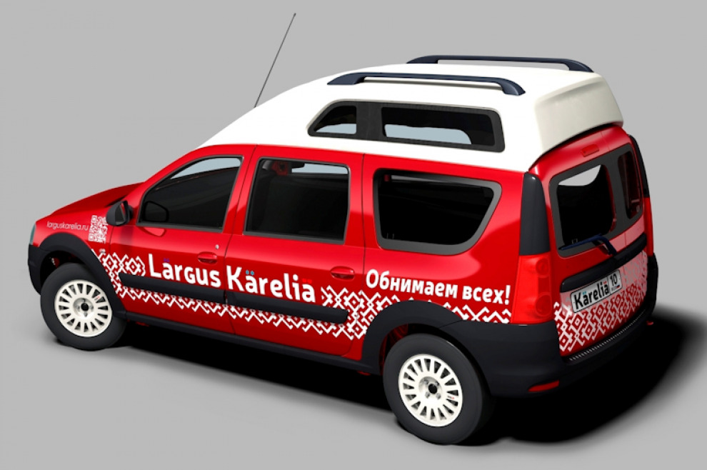Lada Largus Karelia для автомобильного туризма