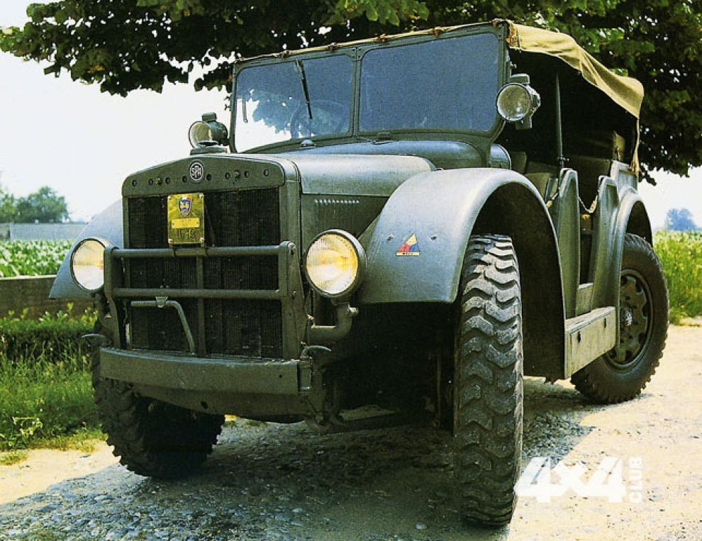 Необычные итальянские армейские грузовики времен Второй мировой войны с трогательным названием SPA