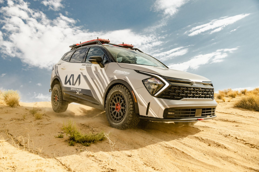 Подготовленный KIA Sportage X-Pro отправится на Rebelle Rally