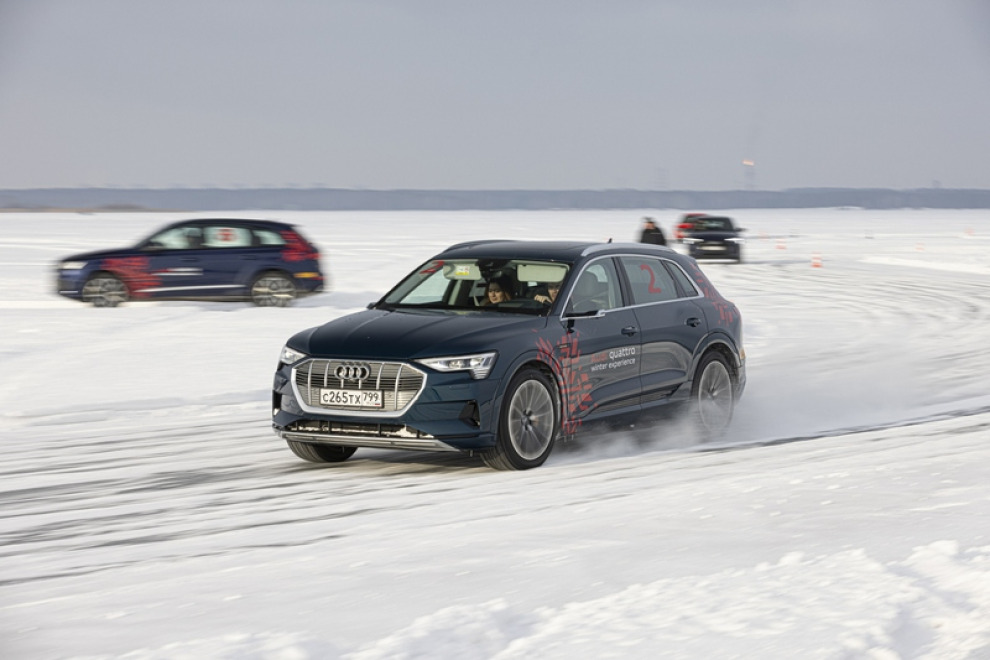 Два дня в скольжении: тренируемся на льду c Audi winter experience