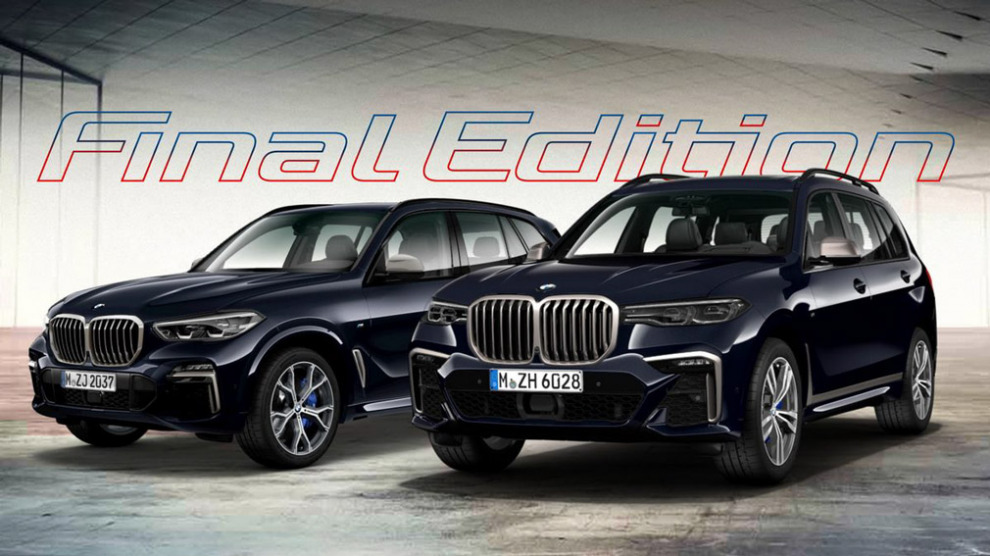 BMW представила прощальные версии X5 M50d и X7 M50d