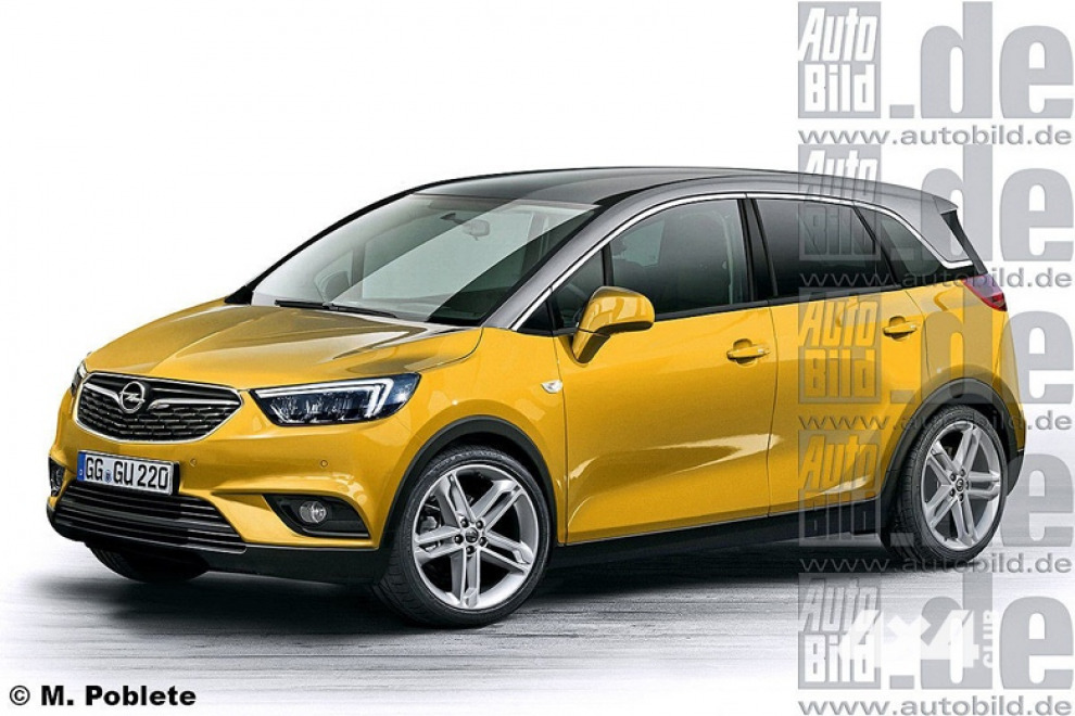Opel Meriva станет кроссовером