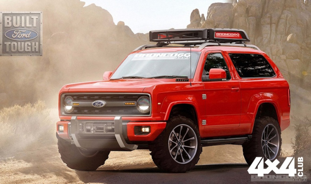 Ford подтвердил возрождение внедорожника Bronco через 3 года