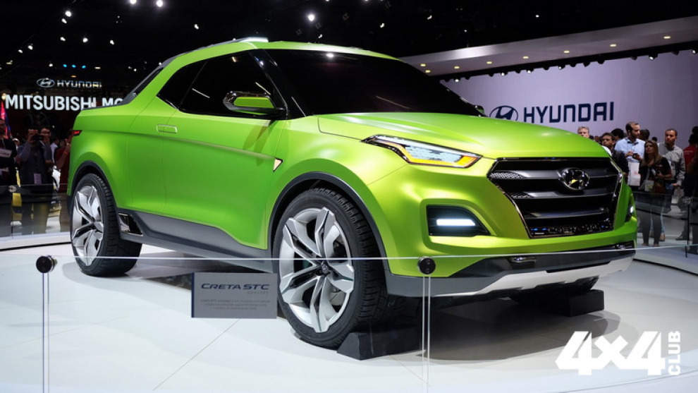 Компания Hyundai представила пикап на базе Creta
