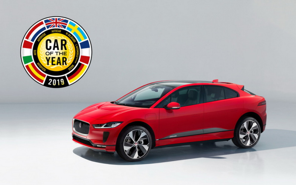 Jaguar I-PACE признан «Европейским автомобилем года»