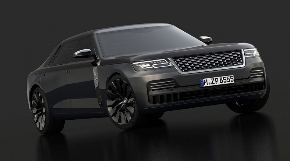 Российский дизайнер сделал седан из Range Rover