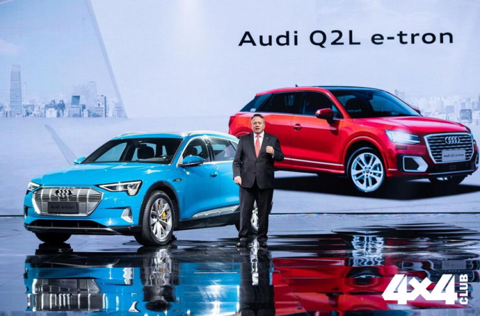Электрокроссовер Audi Q2 L e-tron для китайского рынка