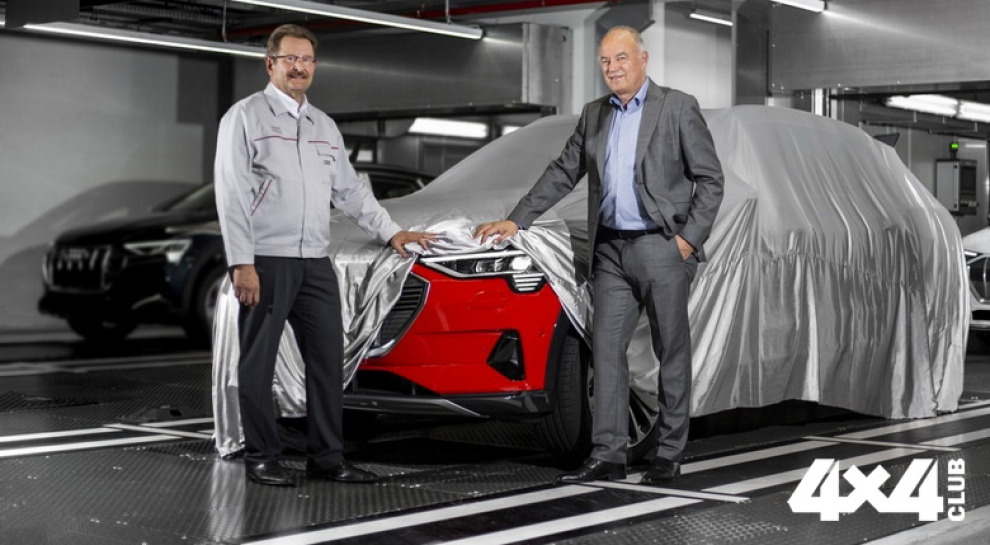 Audi начала производство электрокроссовера e-tron