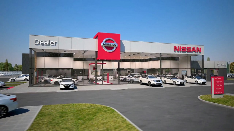 Nissan меняет концепцию дилерских центров