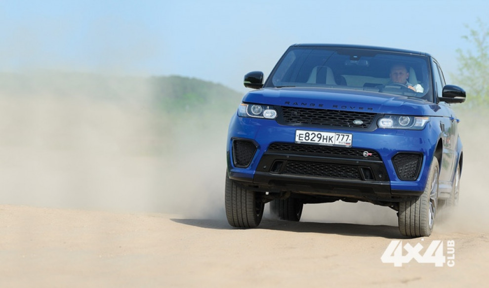 Тест-драйв Range Rover Sport SVR