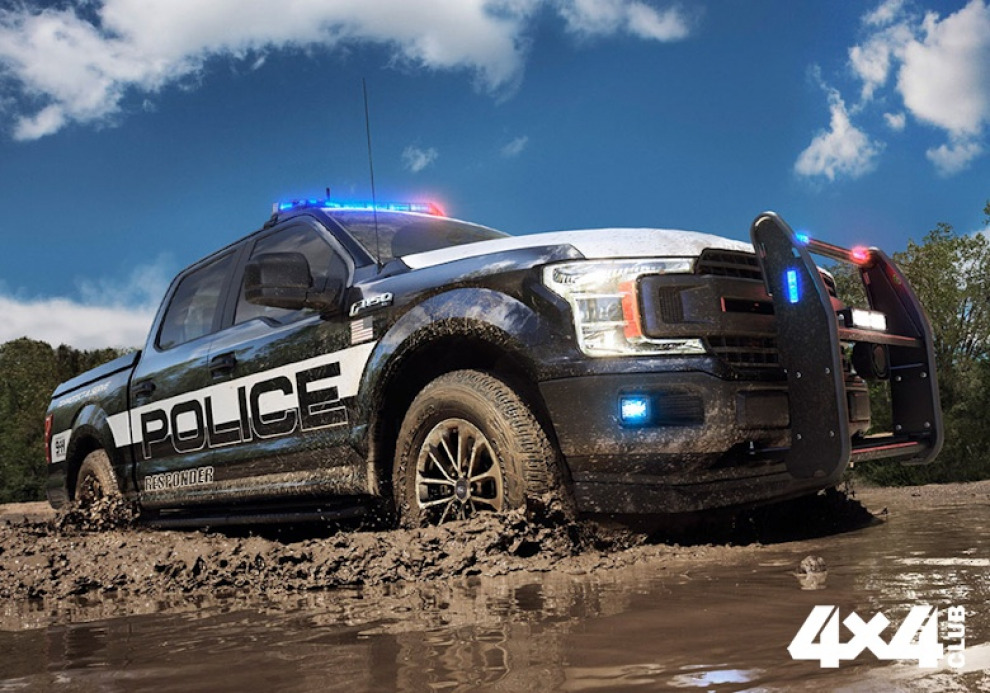 Полиция США получит пикапы Ford F-150 для погонь и бездорожья