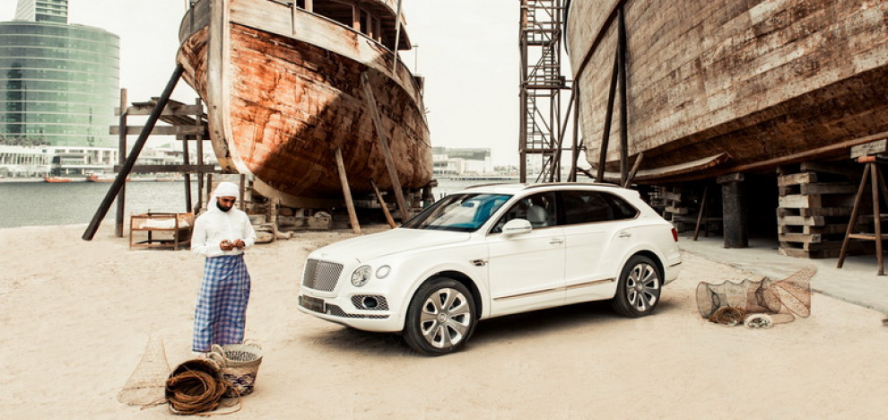 Bentley Bentayga получила коллекционную версию Pearl of the Gulf